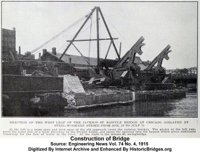 Jackson Boulevard Bridge Construction