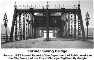 Former Jackson Boulevard Swing Bridge