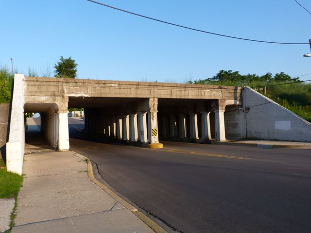 Spring Street Railroad Overpass