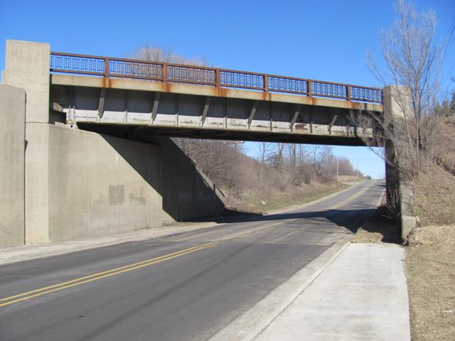 3 Mile Road Railroad Overpass