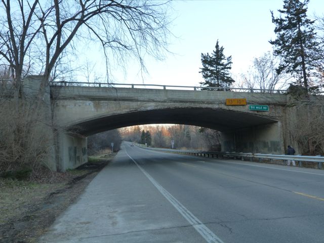 6 Mile Road Hines Drive Bridge
