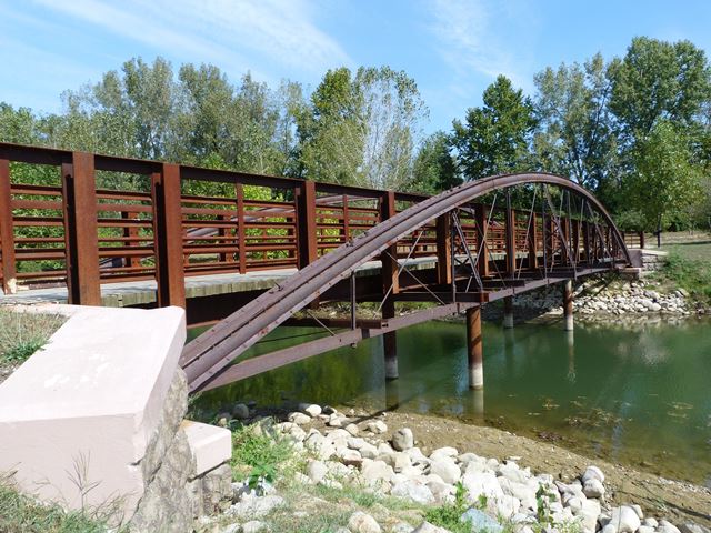 Ariel-Foundation Park Bridge