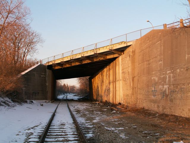 Military Street Railroad Overpass