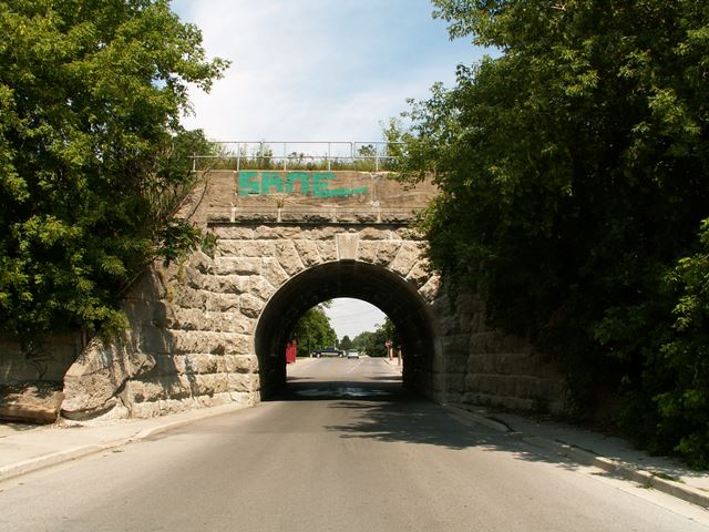 Thames Street Railroad Overpass