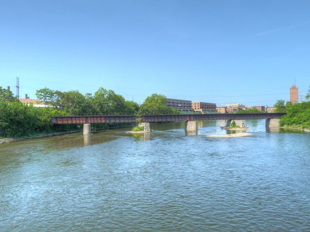 Aurora Fox River Railroad Bridge