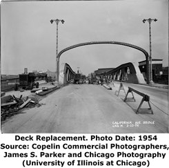 California Avenue Bridge Deck Replacement.