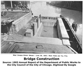 Previous Division Avenue North Branch Swing Bridge Construction