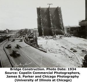 Halsted Street Sanitary and Ship Canal Bridge Construction