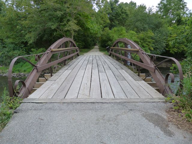 Hidden Lake Forest Preserve Bridge
