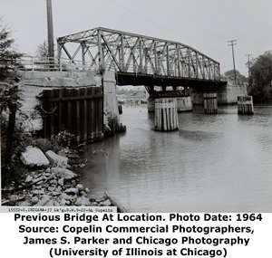 Indiana Avenue Bridge Previous Swing Bridge
