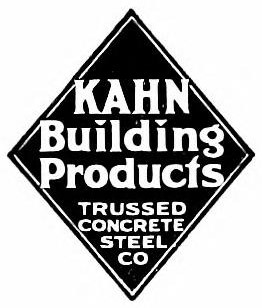 Kahn Building Products Trussed Concrete Steel Company