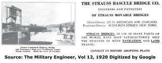 Strauss Bascule Bridge Company Chicago