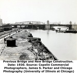 Roosevelt Road Bridge, Previous and New Bridge
