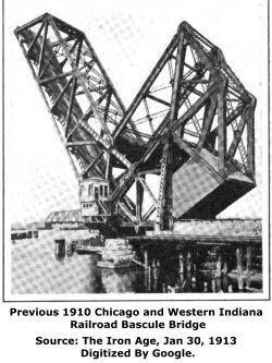 Previous Chicago and Western Indiana Railroad Bridge