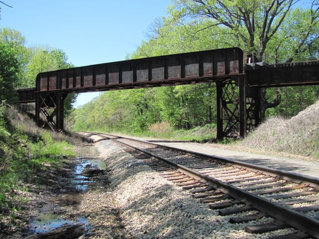 CSX and Amtrak Railroad Overpass