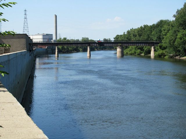 Michigan Railway Grand River Bridge
