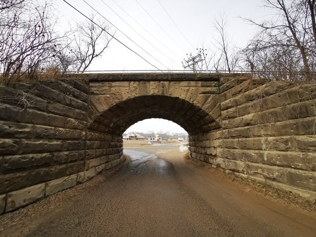 Indian Lake Road Railroad Overpass
