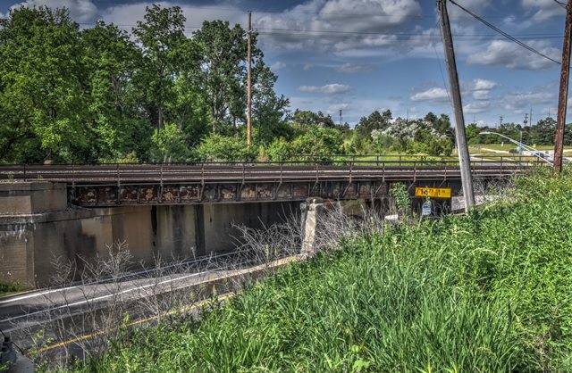 Lansing Road Railroad Bridge