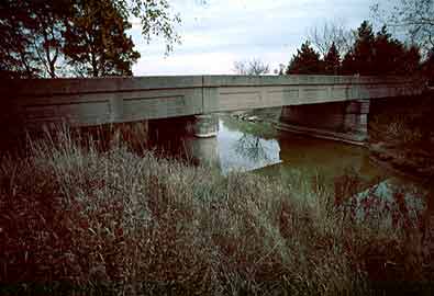 MDOT Historic Bridge Saginaw County Mower Road/Cole Drain