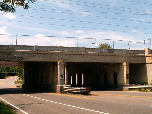 Long Lake Road Railroad Overpass