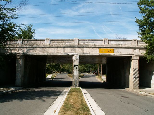 Northwood Boulevard Railroad Overpass