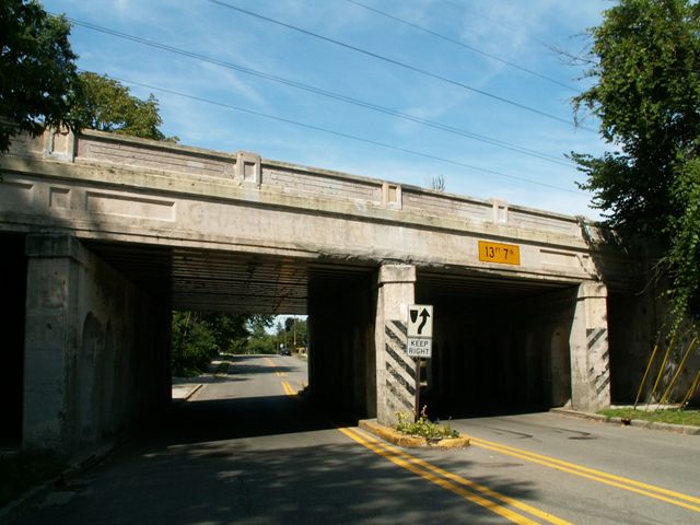 Webster Road Railroad Overpass
