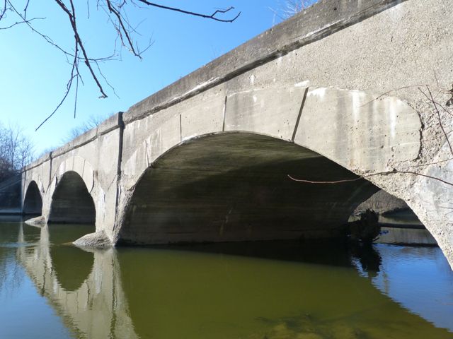 Oakwoods Metropark Railroad Bridge