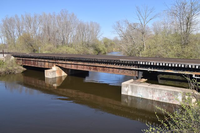 Paw Paw River Railroad Bridge East