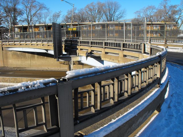 8 Mile Road Left Turn Bridge