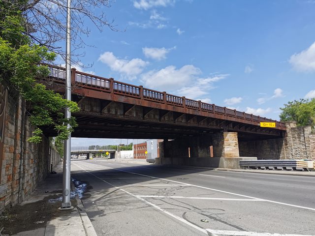 Michigan Avenue Railroad Bridge East