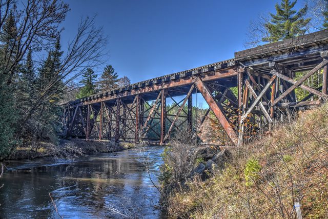 Manistee River Railroad Bridge