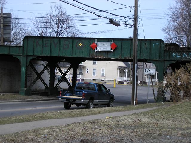 Brockport Main Street Railroad Overpass