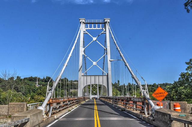 Kingston - Port Ewen Suspension Bridge