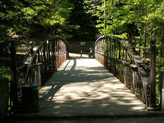 Watkins Glen Iron Foot-Bridge