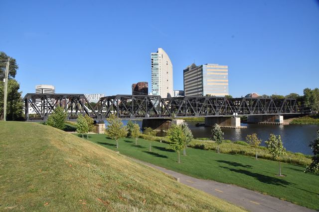 Columbus Scioto River Railroad Bridge South