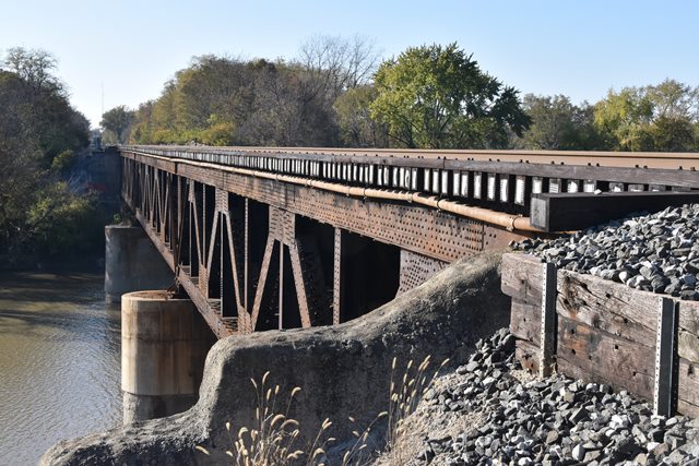 Defiance Auglaize River Railroad Bridge