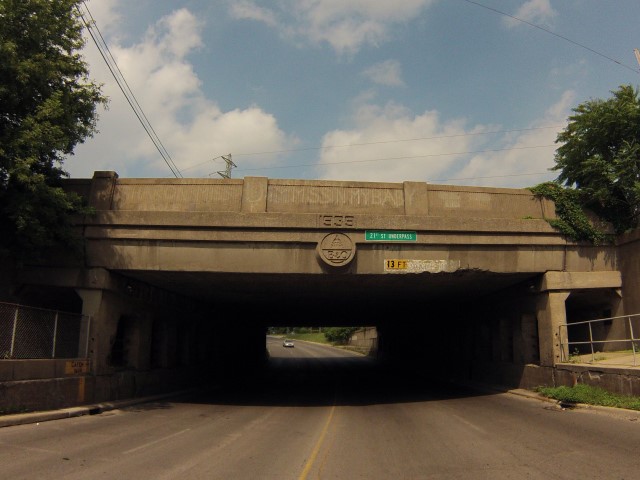 Henderson Drive Railroad Overpass