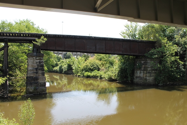 Swan Creek Railroad Swing Bridge