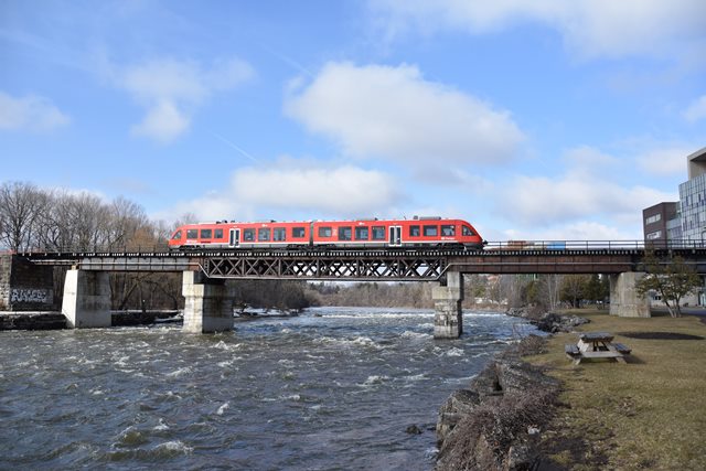 Carleton University O-Train Bridge