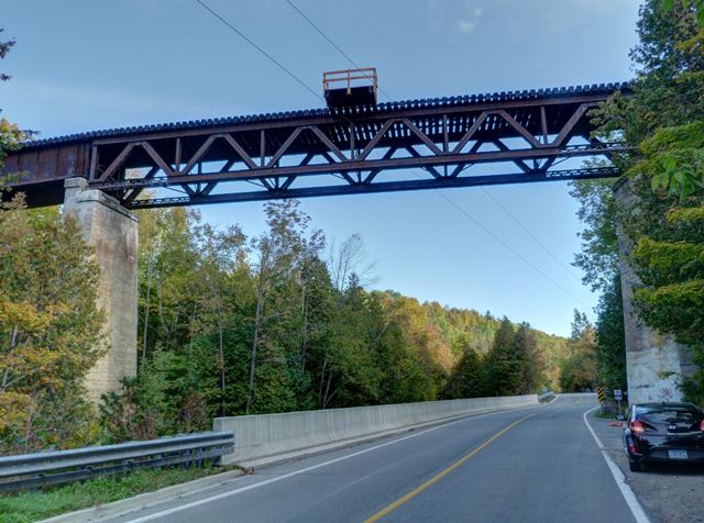 Forks of the Credit Railway Bridge