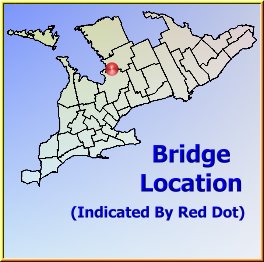 HistoricBridges.org - Port Severn Bridge Map