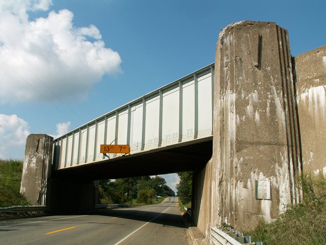 Stadium Drive Railroad Overpass