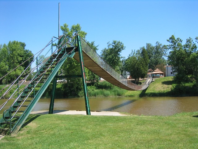 Croswell Swinging Bridge