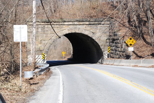 Boot Road Philadelphia and Thorndale Line Railroad Overpass