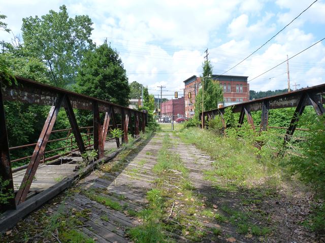 Pitcairn Railroad Yard Bridge