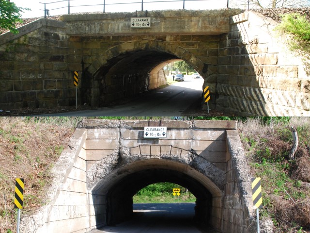 Oak Street Railroad Overpass