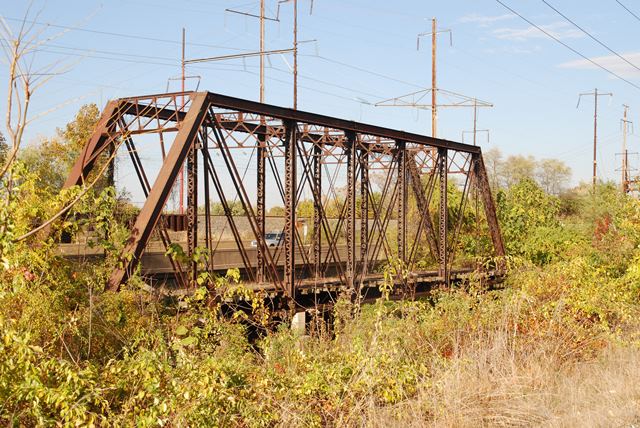 Ridley Creek Truss Railroad Bridge