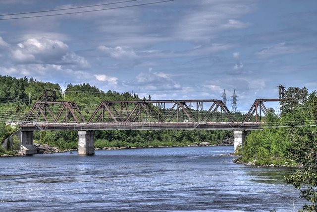 Pont du Barrage de la Duke Price Power Company (Duke Price Power Company Dam Bridge)