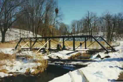 MDOT Historic Bridge 133rd. Ave. / Rabbit River