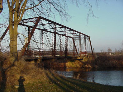 MDOT Historic Bridge Hickory Is. / Rifle River
